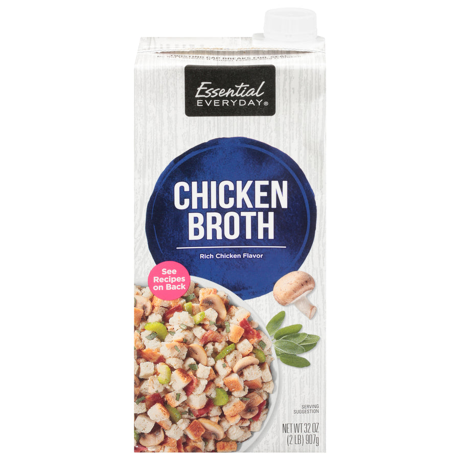 Essential Everyday Chicken Broth Aseptic (32 oz (Canada))