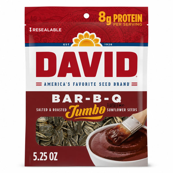 David Bar-B-Q Jumbo Sunflower Seeds (5.25 oz (149 g))