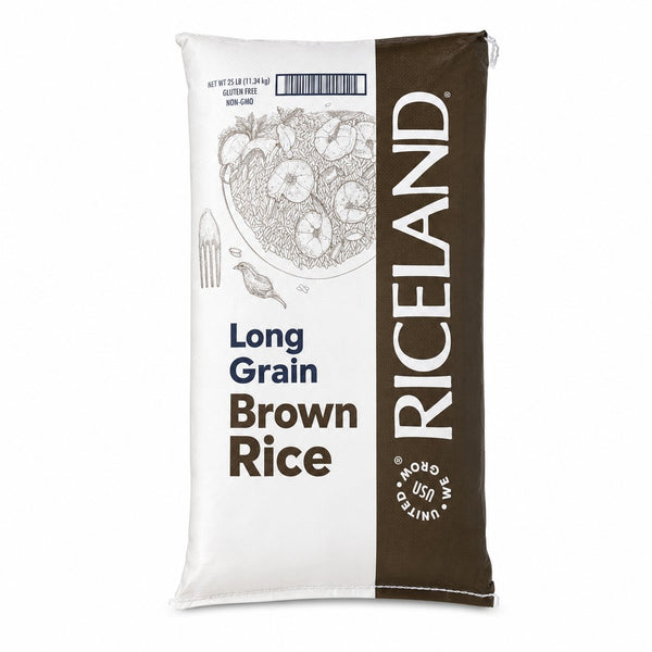 Riceland Long Grain Brown Rice 25 lb