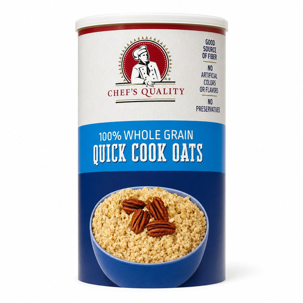 Chef's Quality 100% Whole Grain Quick Cook Oats