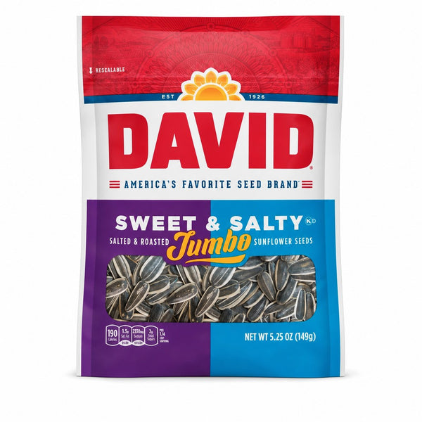 David Sweet & Salty Jumbo Sunflower Seeds (5.25 oz (149 g))