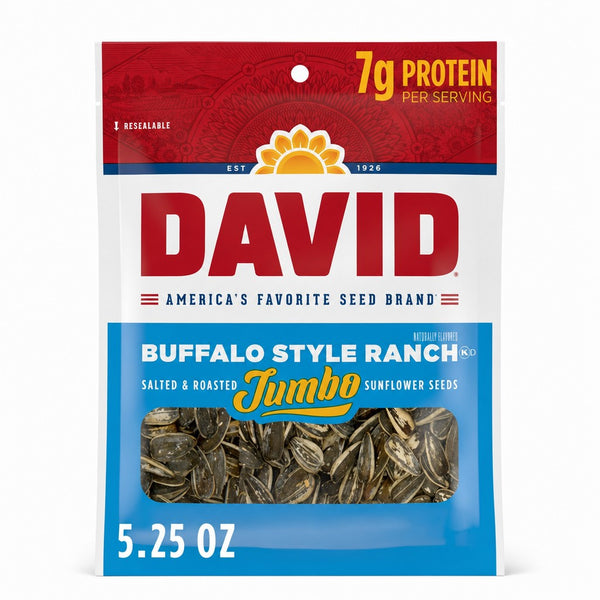 David Buffalo Style Ranch Jumbo Sunflower Seeds (5.25 oz (149 g))