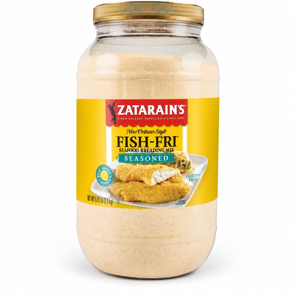 Zatarain's New Orleans Style Seasoned Fish-Fri Seafood Breading Mix 5.75 lb