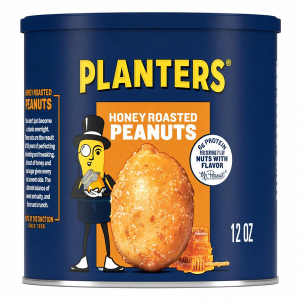 Planters Honey Roasted Peanuts (12 oz (340 g))
