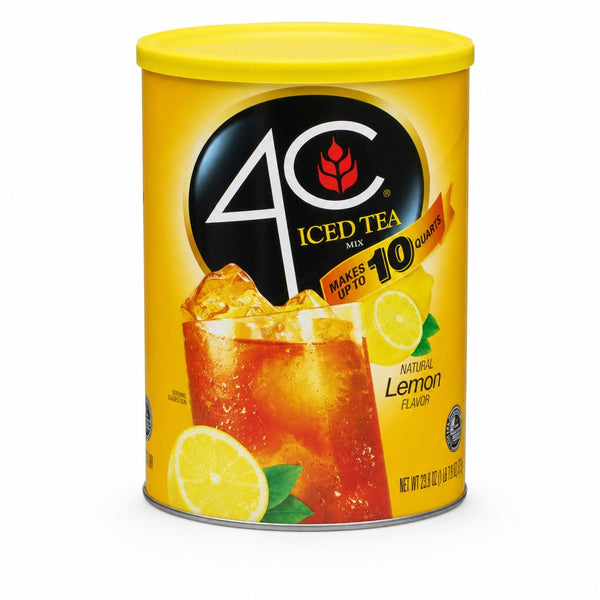4C Iced Tea Mix Natural Lemon 28 qt