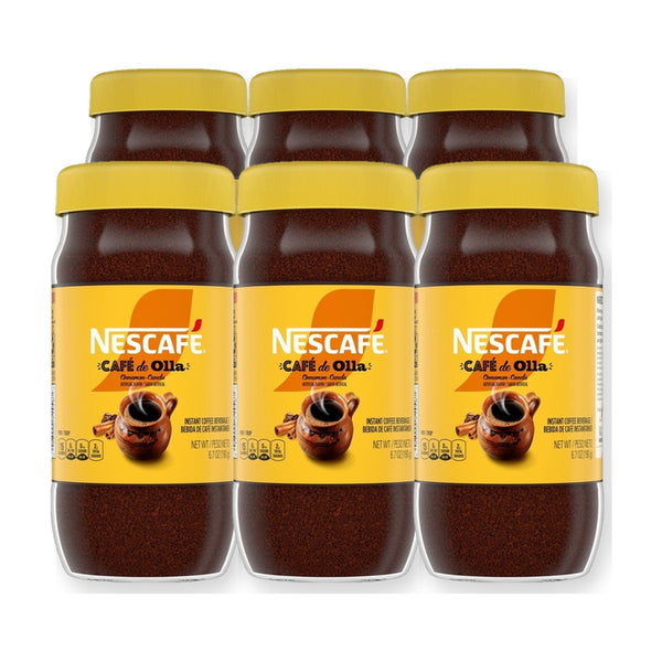 Nescafé Café de Olla Cinnamon Flavored Instant Coffee (6.7 oz)