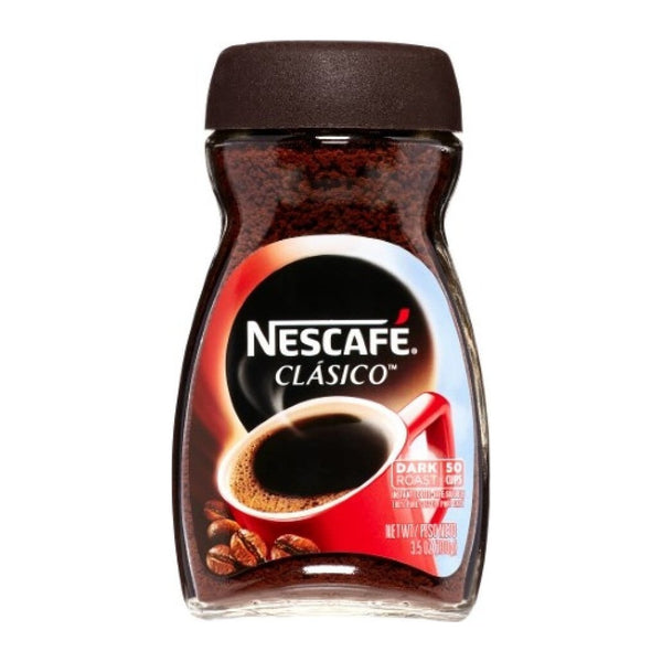 Nescafé Clásico Dark Roast Instant Coffee (4.23 oz)