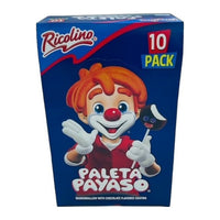 Ricolino Paleta Payaso Marshmallow Lollipop (10 ct) - Single