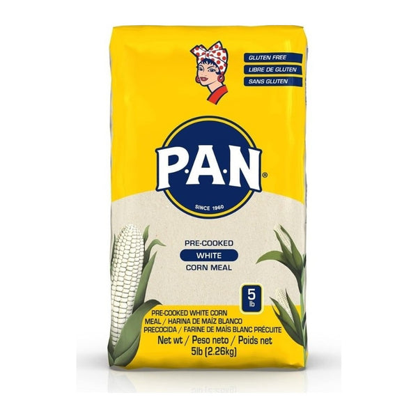 P.A.N. Pre-Cooked Corn Meal (5 lb)