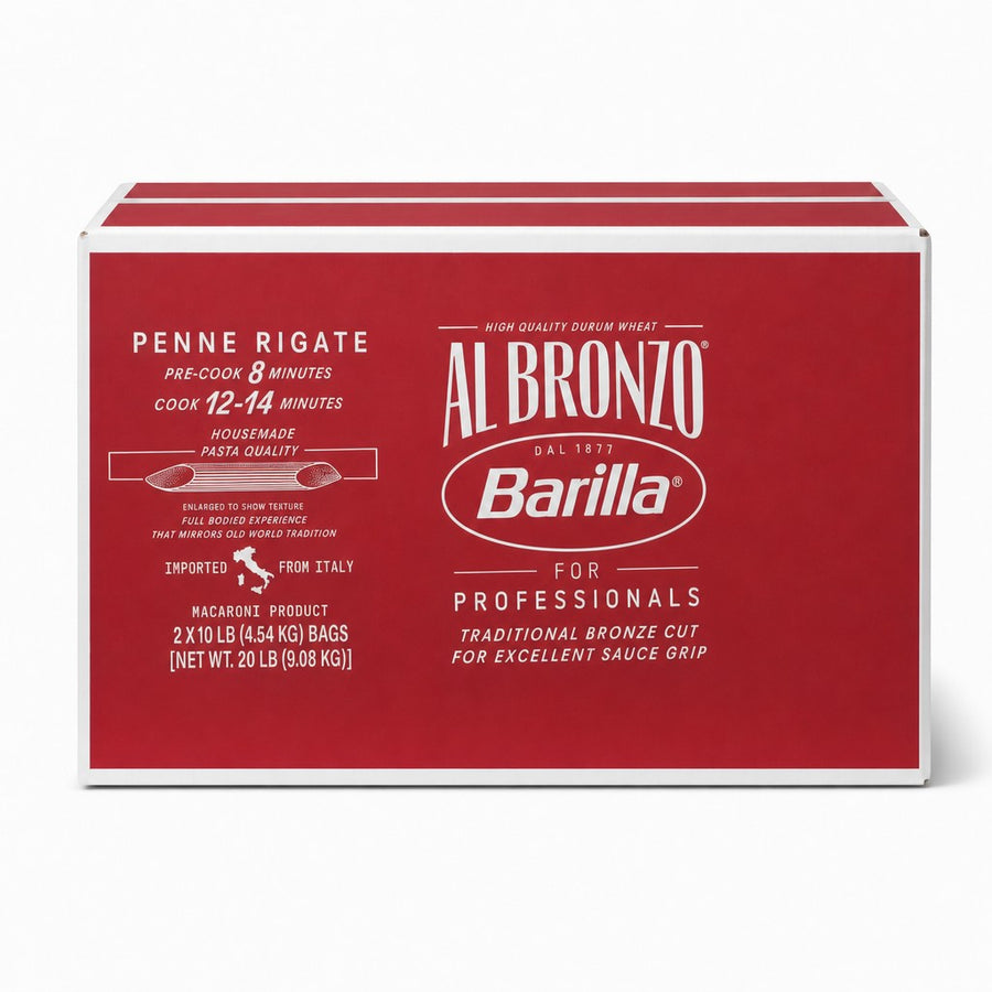 Barilla Pasta (10 lb) Al Bronzo Penne Rigate