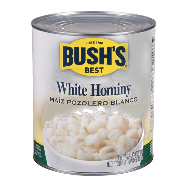 Bush's Best White Hominy (#10 can)