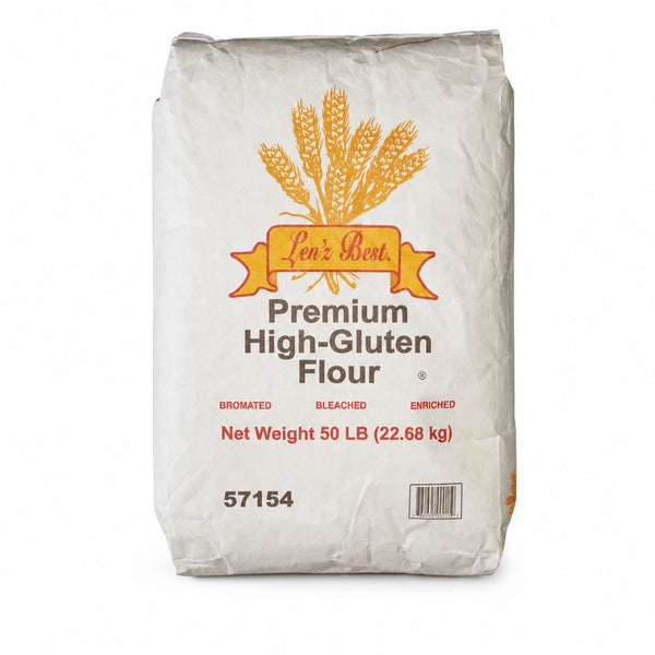 Lenz Best Good For Pizza Hi-Gluten Flour 50 lb