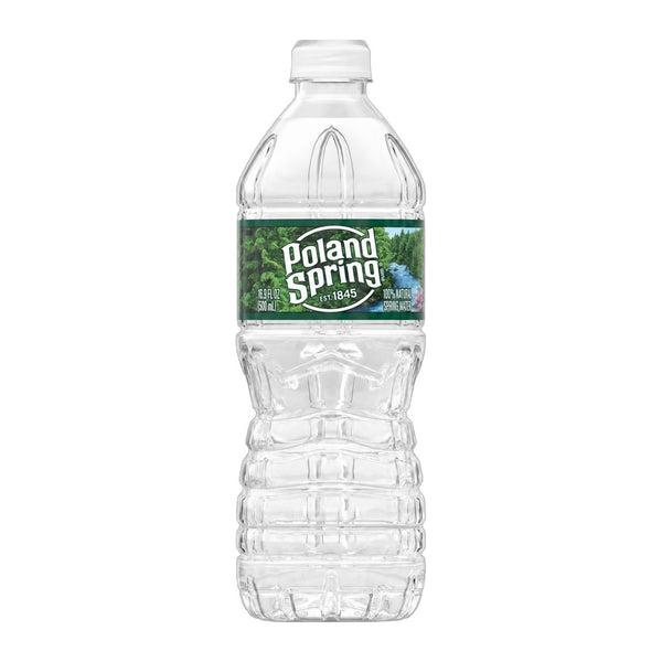 Poland Spring 100% Natural Spring Water (16.9 fl oz)
