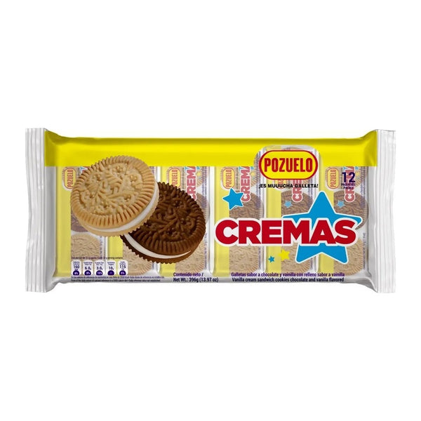 Pozuelo Cremas Star Cookies (14 oz)