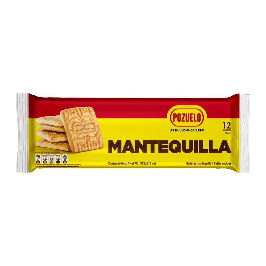 Pozuelo Mantequilla Butter Cookies (11 oz)