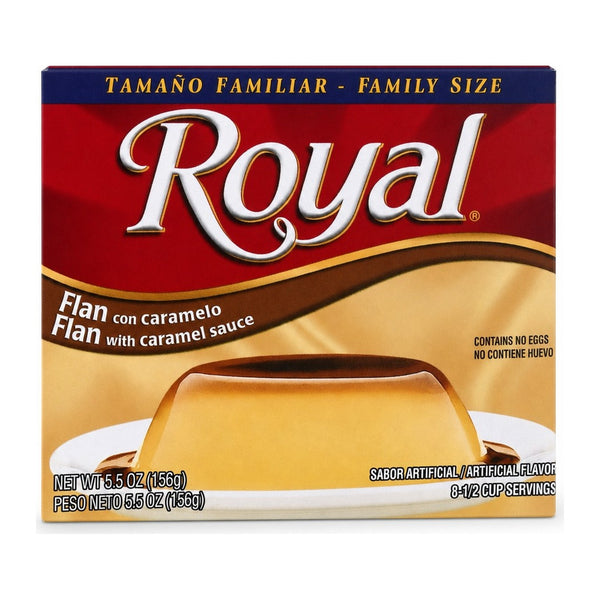 Royal Flan with Caramel Sauce (5.5 oz)