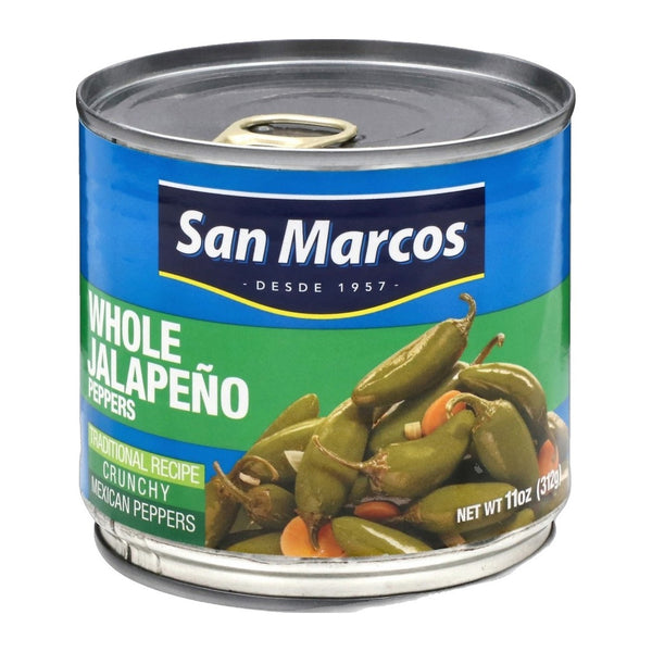 San Marcos Whole Jalapeño Peppers (11 oz)
