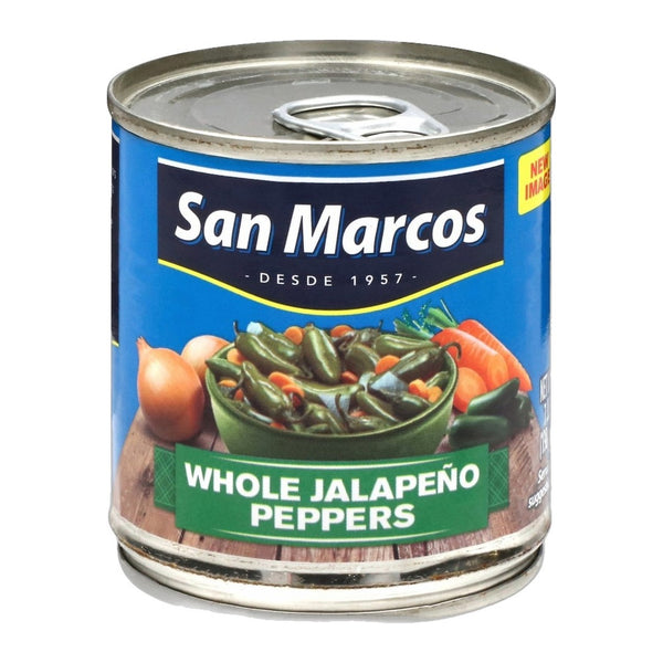 San Marcos Whole Jalapeño Peppers (7 oz)