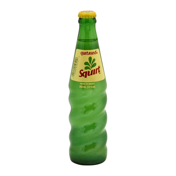 Squirt Grapefruit Soda – Hecho en México (12 fl oz glass bottle)