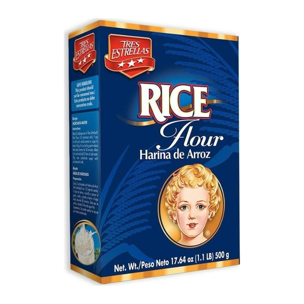 Tres Estrellas Rice Flour (17.6 oz)