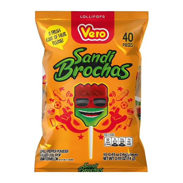 Vero Sandi Brochas Watermelon Lollipops (40 ct)