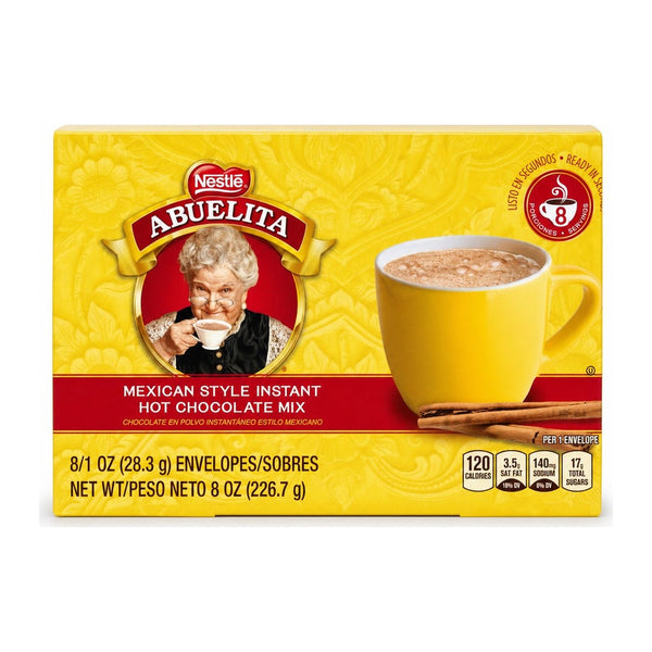 Abuelita Mexican Style Instant Hot Chocolate Mix (8 x 1 oz packets)