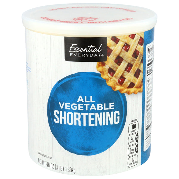 Essential Everyday Trans Fat Free Vegetable Shortening (3 lb)