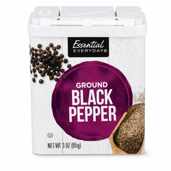 Essential Everyday Black Pepper, Pure Ground (3 oz (85 g))