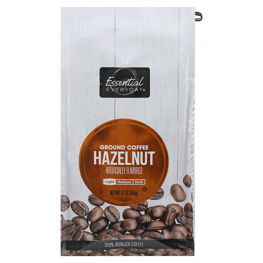Essential Everyday Coffee Ground Hazelnut (12 oz)