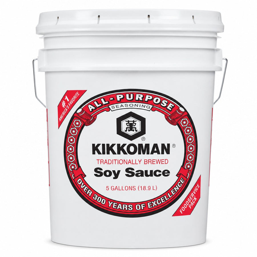 Kikkoman Traditionally Brewed Soy Sauce (All-Purpose Seasoning) (5 gallons (18.9 L))