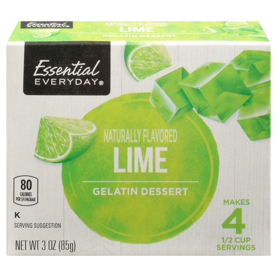 Essential Everyday Gelatin Mix Lime (3 oz)