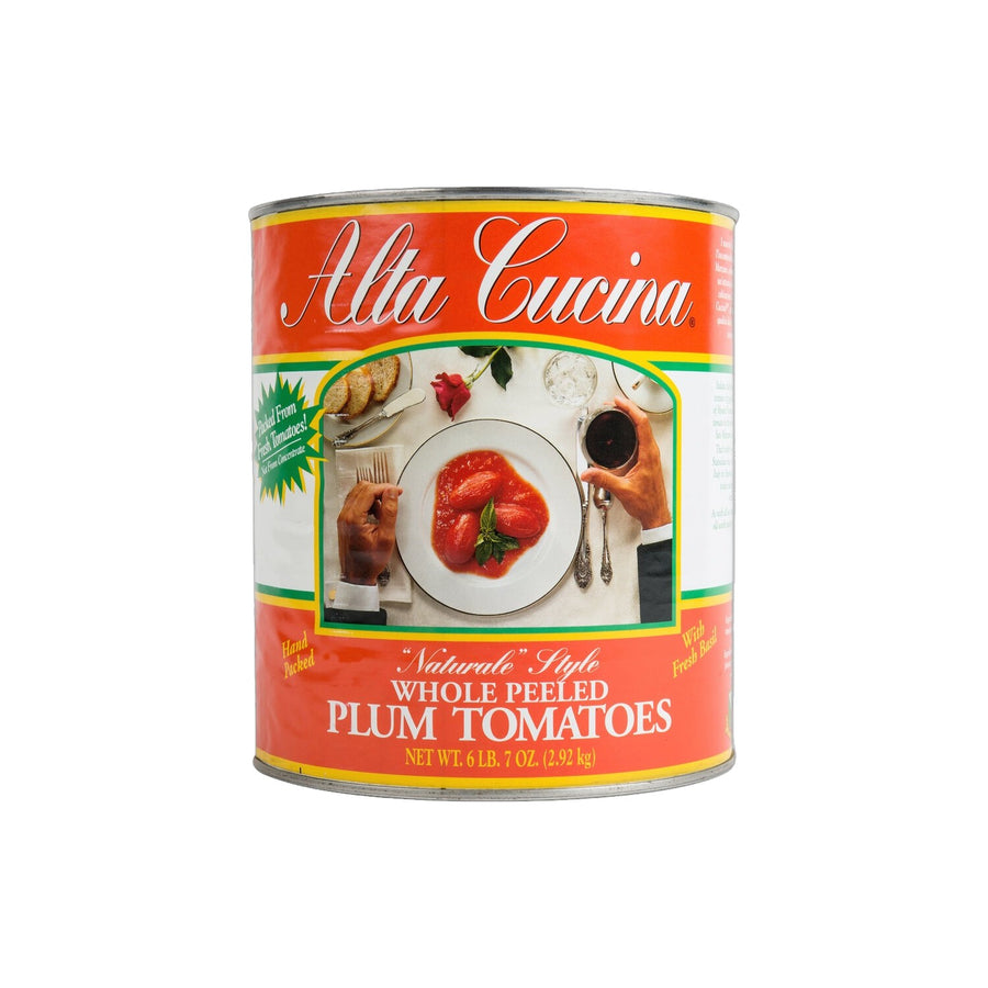 Alta Cucina Whole Peeled Plum Tomatoes #10 Can (6 lb 6 oz)