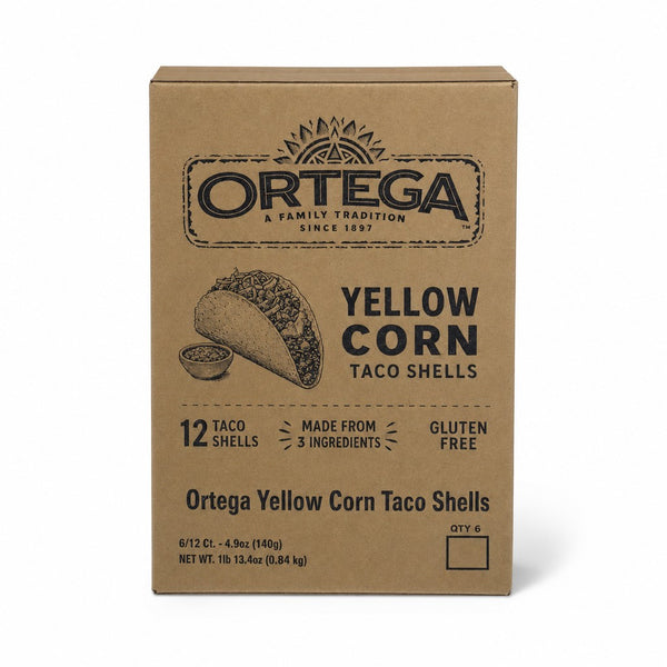 Ortega Yellow Corn Taco Shells 12 ct 4.9 oz