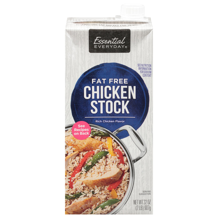Essential Everyday Chicken Stock Aseptic (32 oz)