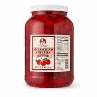 Maraschino Cherries (1 gal) Large, with Stems
