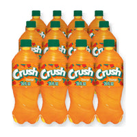 Crush Soda (20 fl oz) - Orange (Naranja) - Case of 12