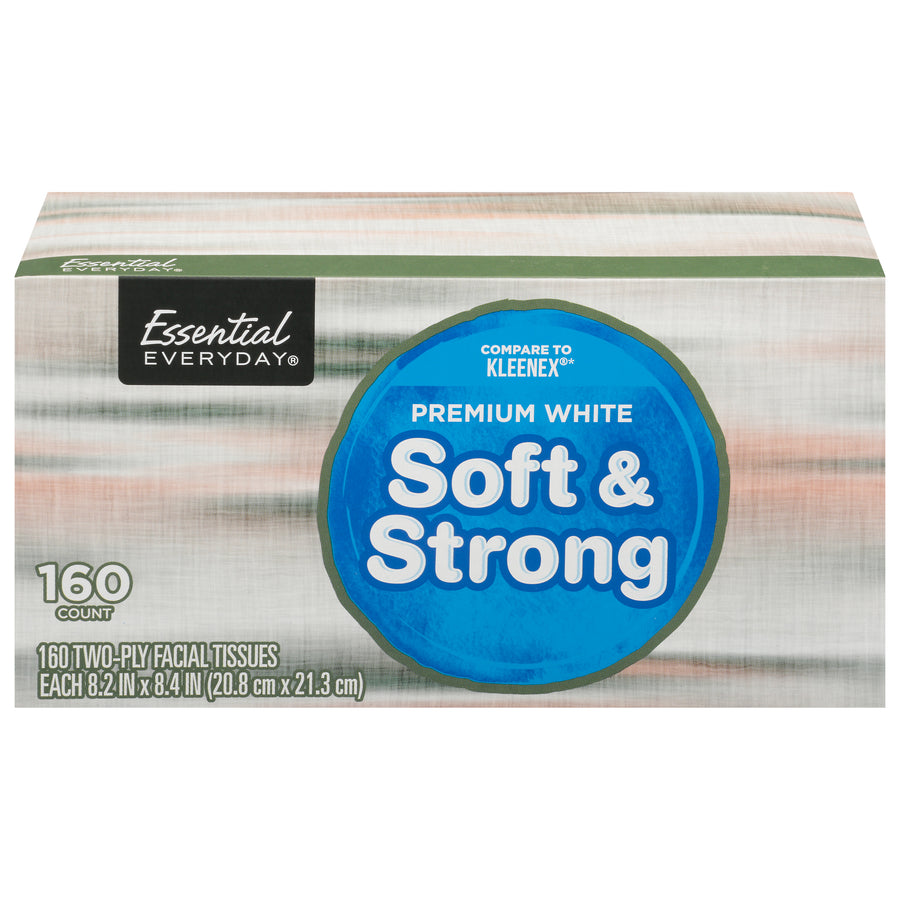Essential Everyday Facial Tissue (160 ct)