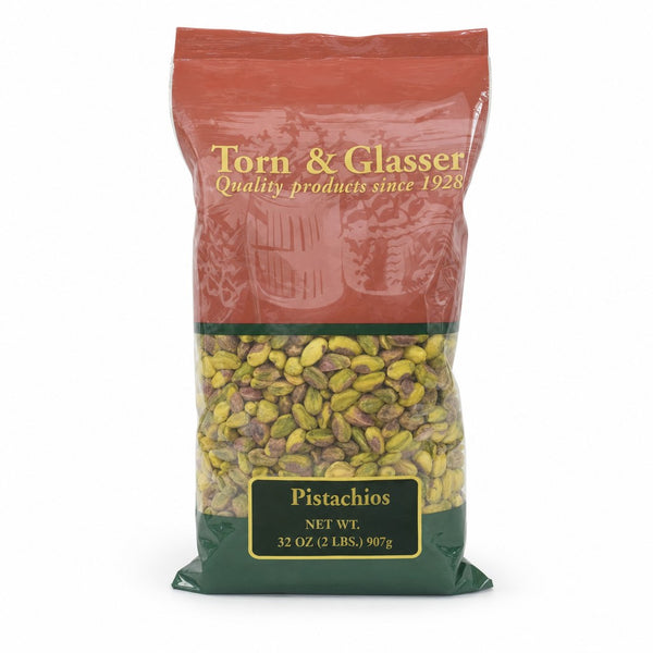 Torn & Glasser Raw Shelled Pistachios (32 oz)