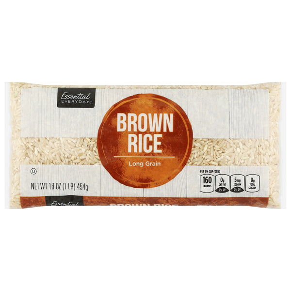 Essential Everyday Long Grain Brown Rice (16 oz)