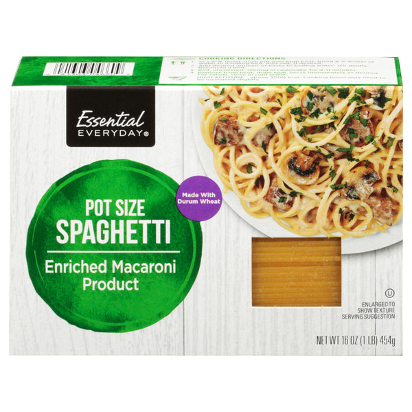 Essential Everyday Pot Ready Size Spaghetti (16 oz)