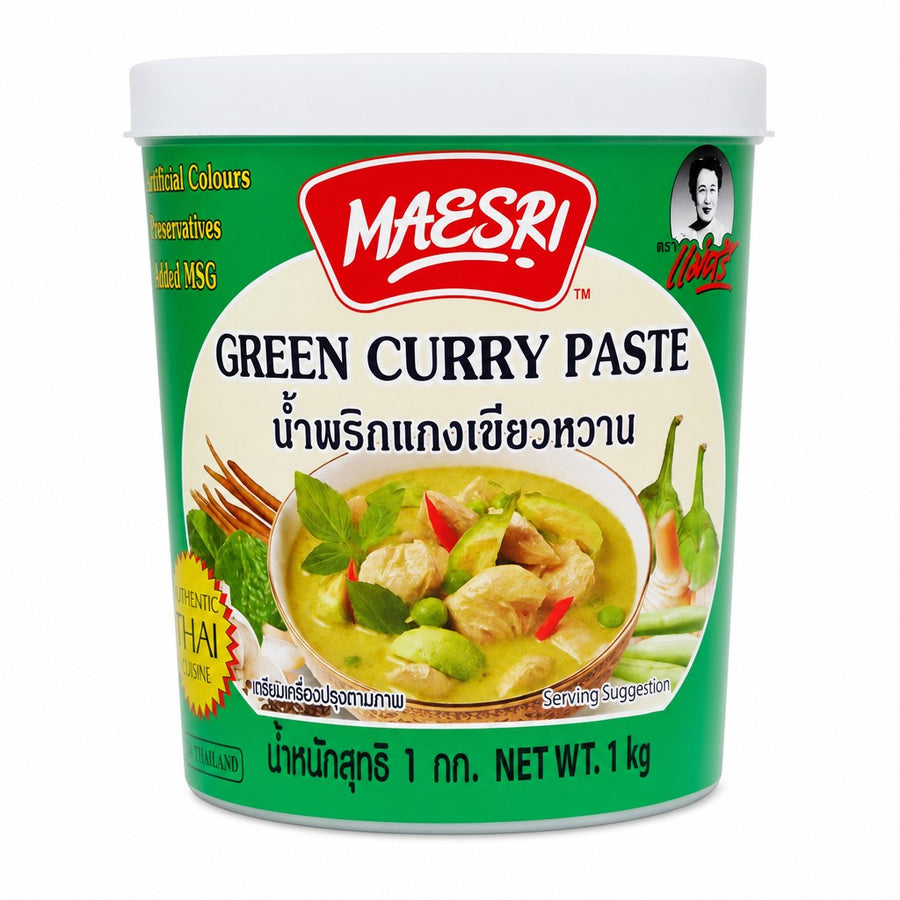 Maesri Green Curry Paste (2 lb 3 oz (1 kg))