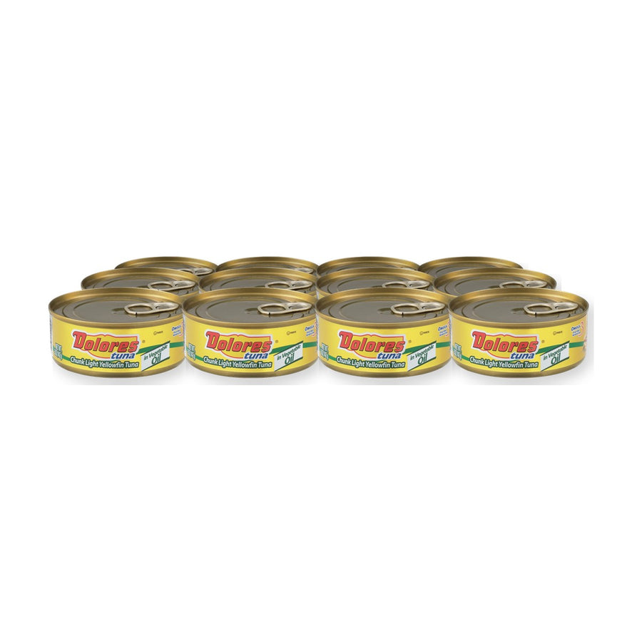 Dolores Chunk Light Yellowfin Tuna (5 oz) - In Oil - Case of 48