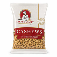 Chef's Quality Cashews 320 Roasted Salted