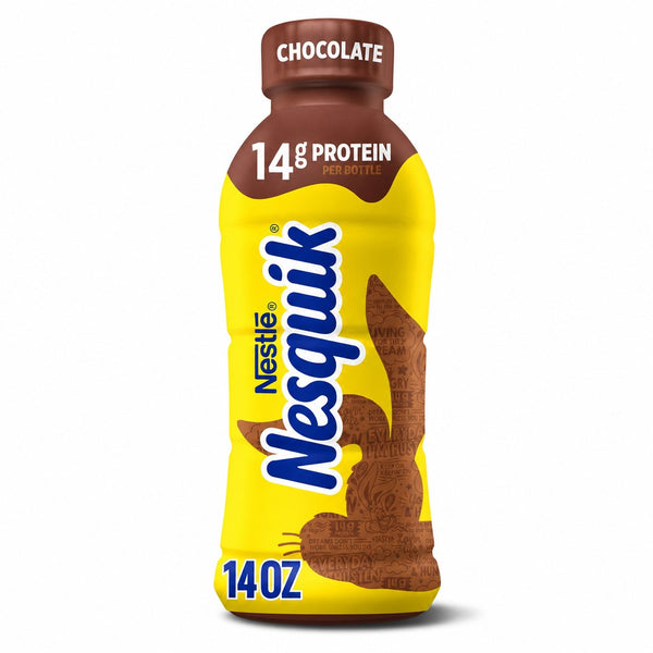 Nesquik Ready to Drink Milk Bottles (14 fl oz)