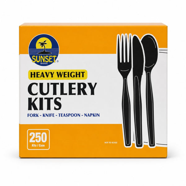 Sunset Cutlery Kits (250 Kits)