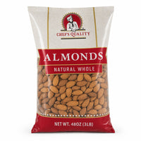 Chef's Quality Natural Whole Almonds (3 lb)