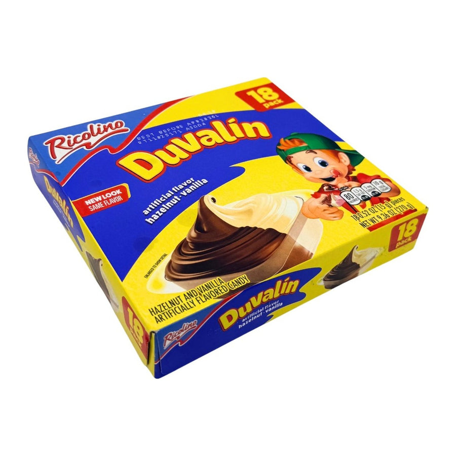 Duvalín Candy Cream (18 ct) - Hazelnut & Vanilla