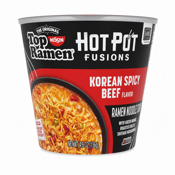 Top Ramen Hot Pot Fusions Korean Spicy Beef