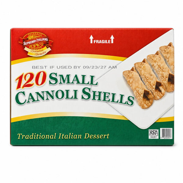 Supremo Italiano 120 Small Cannoli Shells