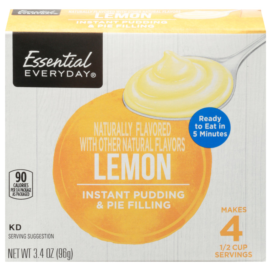 Essential Everyday Instant Pudding Lemon (3.4 oz)